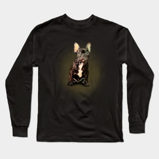Adorable Frenchie Puppy Long Sleeve T-Shirt